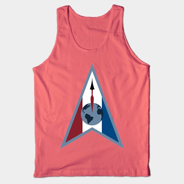 Space Delta 1 Logo Tank Top by Spacestuffplus